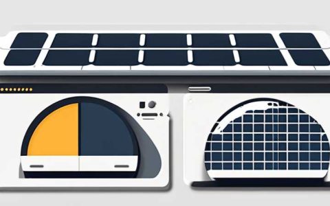 How many V does a solar panel have per square meter?