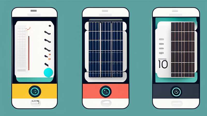 How to check the voltage of solar charger