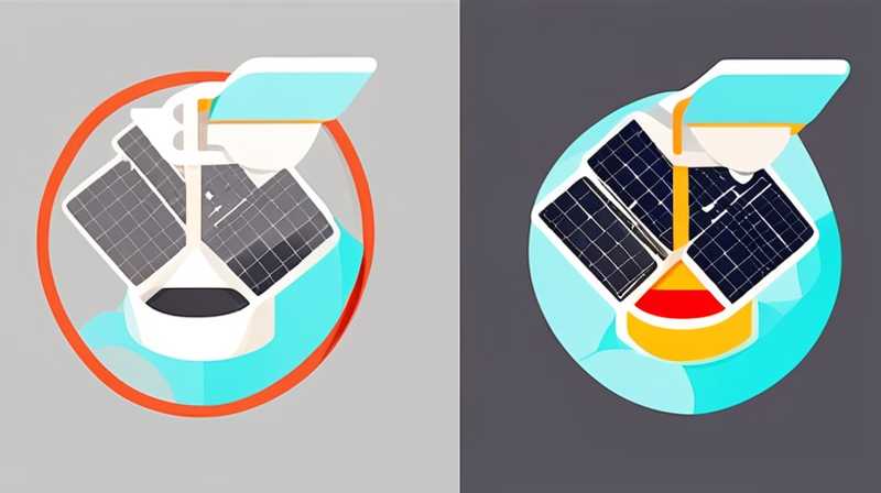 How to disassemble the solar panel of the ground lamp video