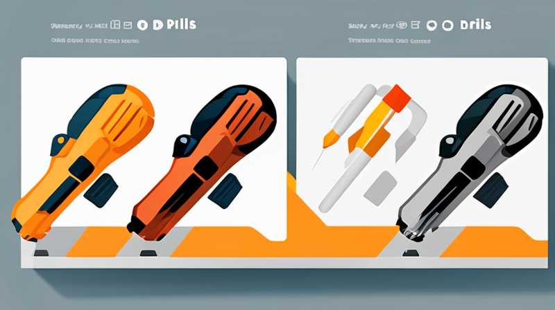 How many V electric drills are needed to drill solar panels