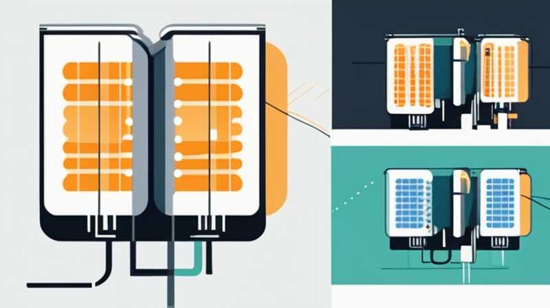 Why should solar panels be connected in parallel?