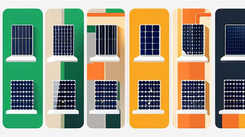 What types of solar cells are there?