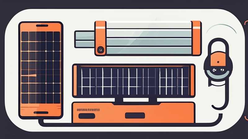 How to connect solar energy to batteries video