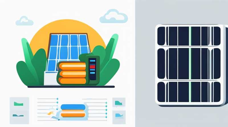 How does solar power power batteries?