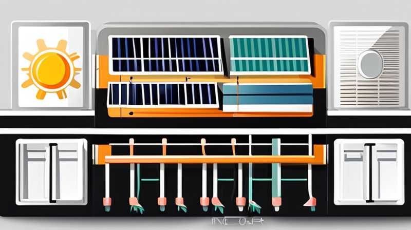 How to turn on the solar lights in the factory