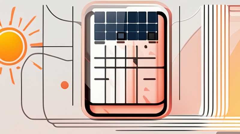 How to connect a mobile phone to a solar panel