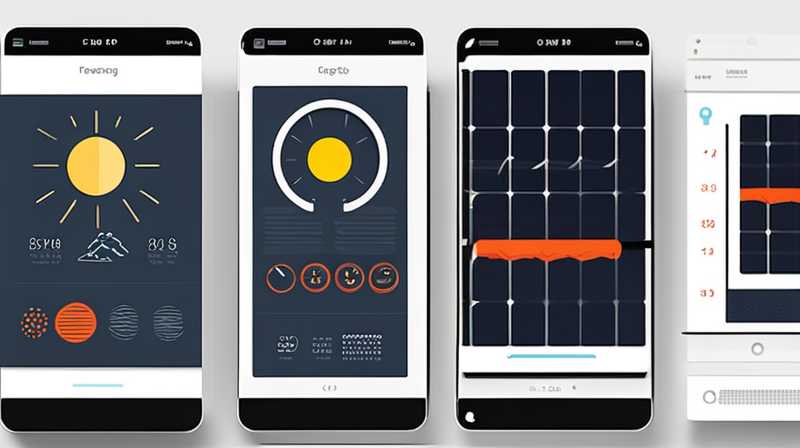 How to set up solar temperature control function