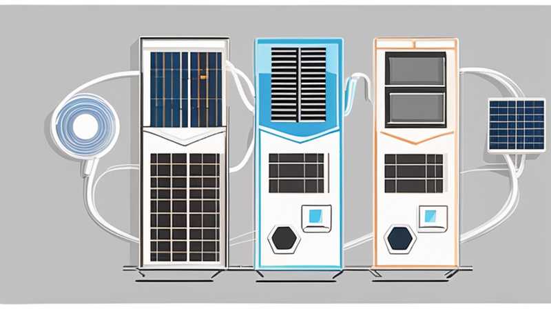 How to connect the wires of solar electronic valve