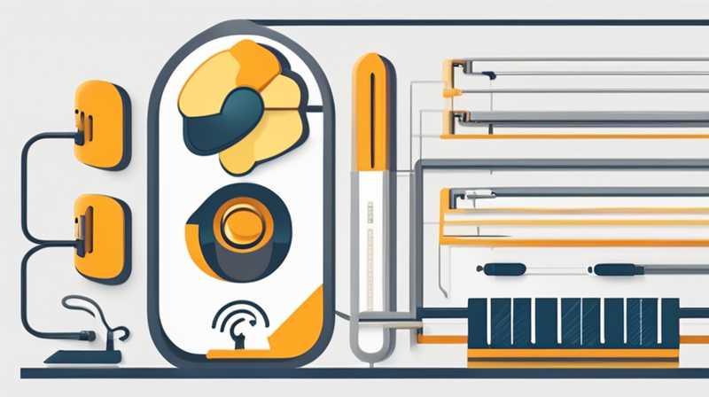 How to replace the wires next to solar energy