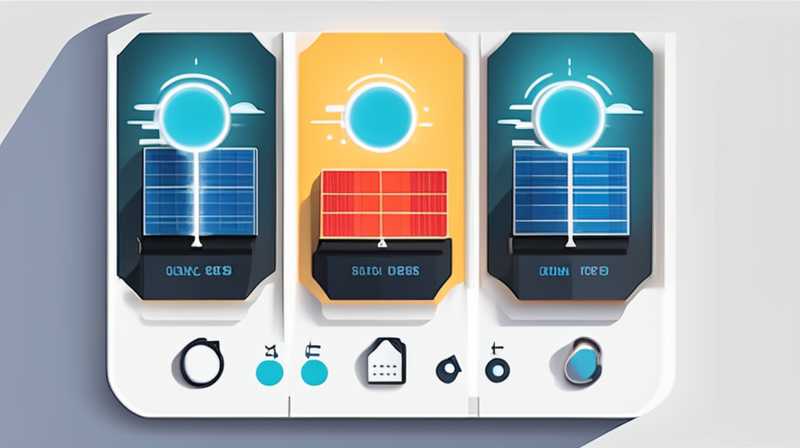 How to reduce the V number of solar panels