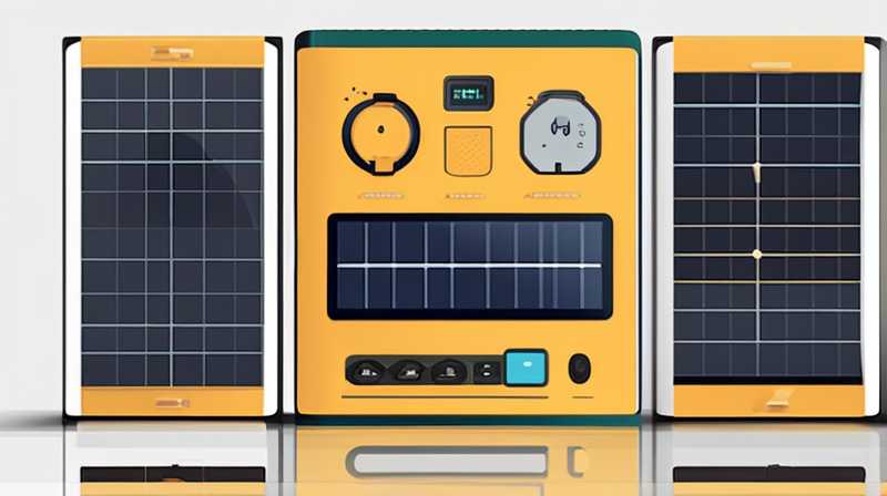 How to modify the solar monitoring power supply