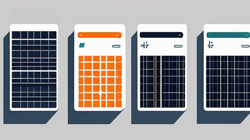 How to check the V of a small solar panel