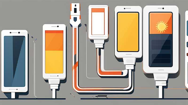 How much does a solar charging cable cost?