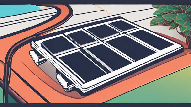 How much current does a 500w solar panel produce?