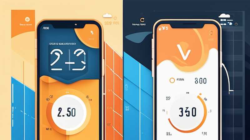 How many V does solar monitoring