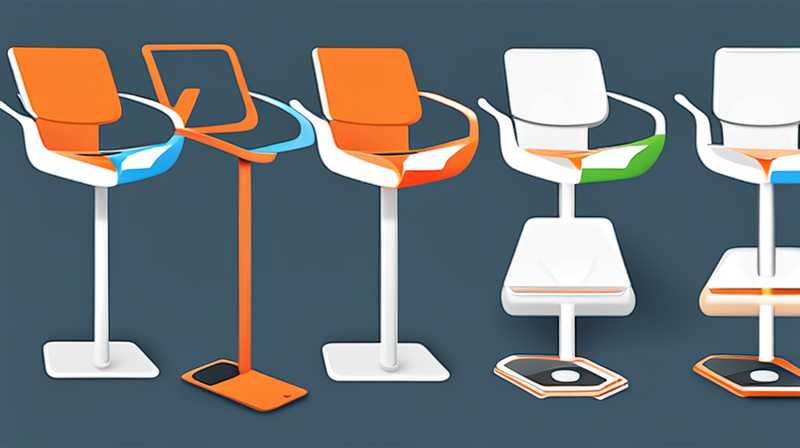 How to wirelessly charge a solar chair