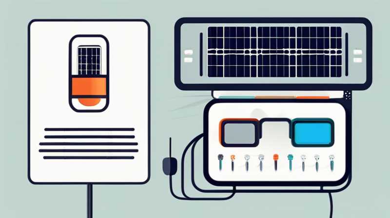 How to debug solar light converter