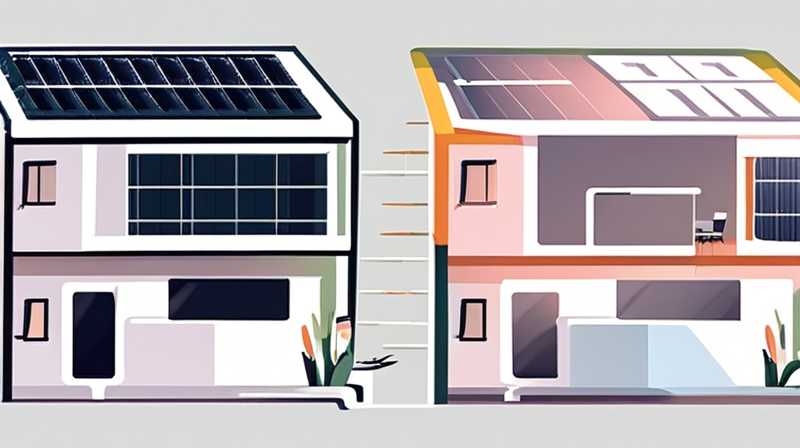 How long does the first floor get solar exposure?