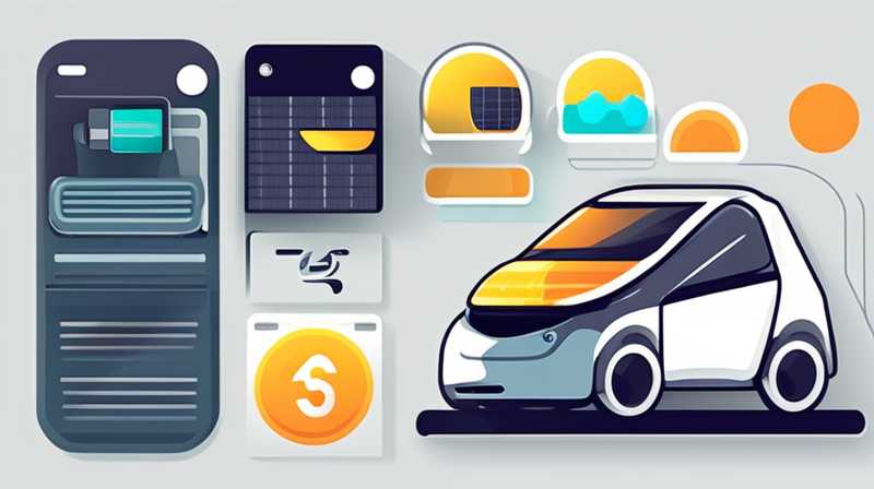 How to install solar energy on a petrol car