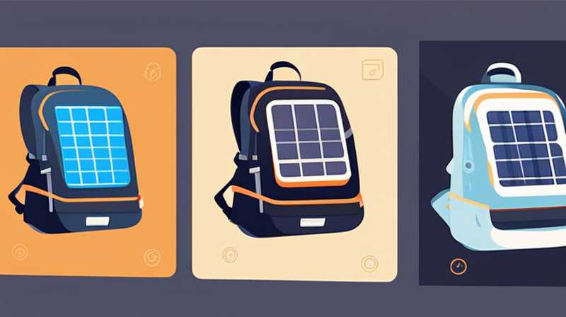 How much does a solar backpack usually cost?