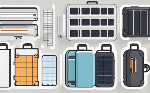 How to attach solar panels to suitcases