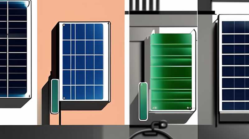 How long can the solar wall light battery last?