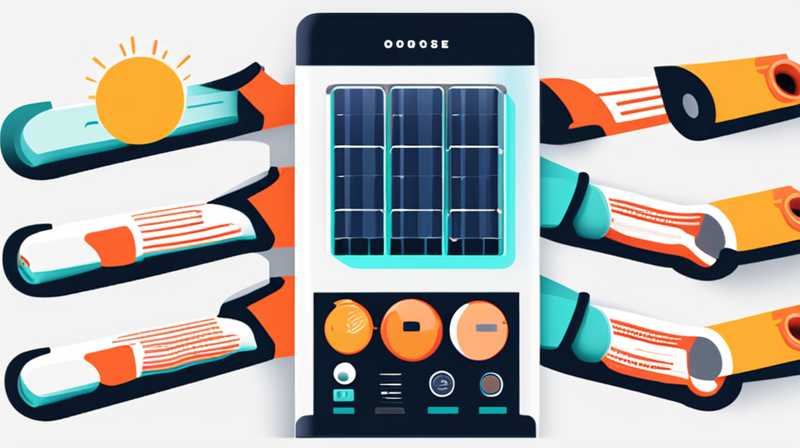 How to boost the pressure of a solar tube