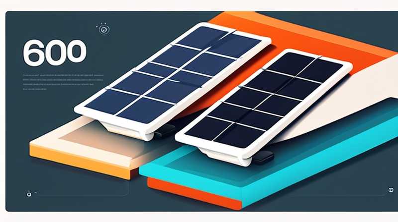 How many milliamps are there in a 60w solar cell