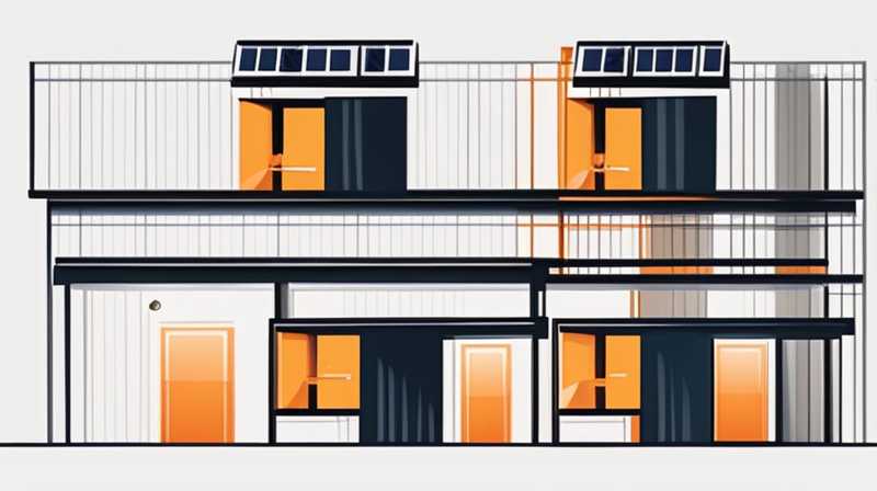 Where to put solar energy in a one-story self-built house