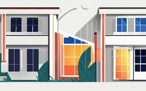 How to install solar energy in the villa yard