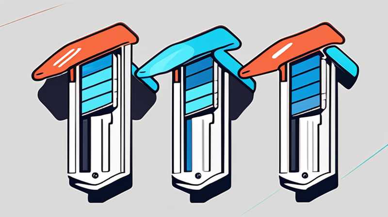 How to adjust solar panel street lights