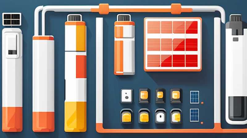 What is the function of solar battery?