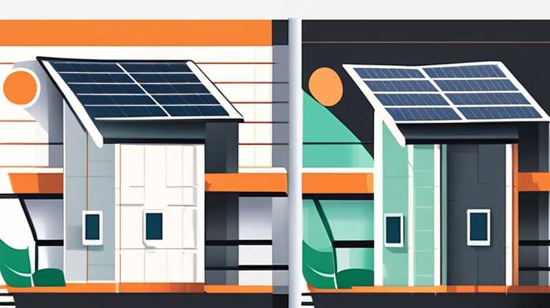 How to see solar energy on the top floor