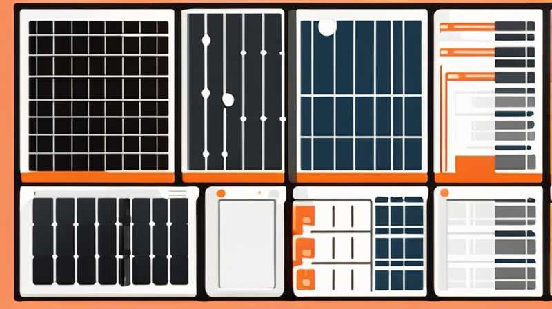 How to place batteries on solar panels