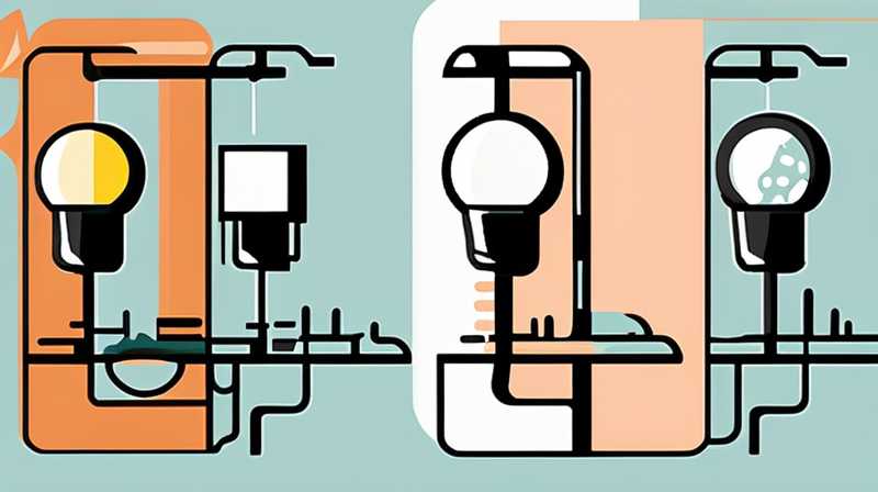 How to charge the solar powered stand lamp