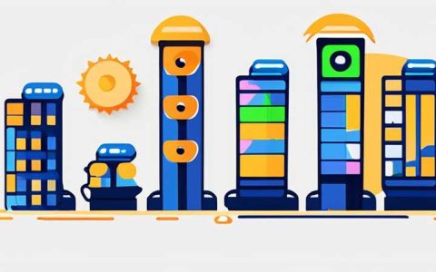 Where is the battery for solar street lights?