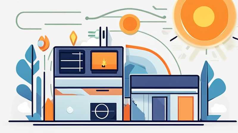 How to restart solar power monitoring after power failure