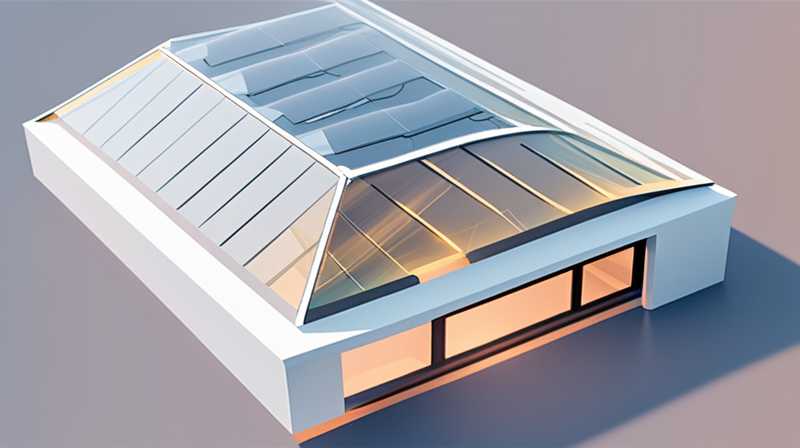 How much does a solar glass roof cost