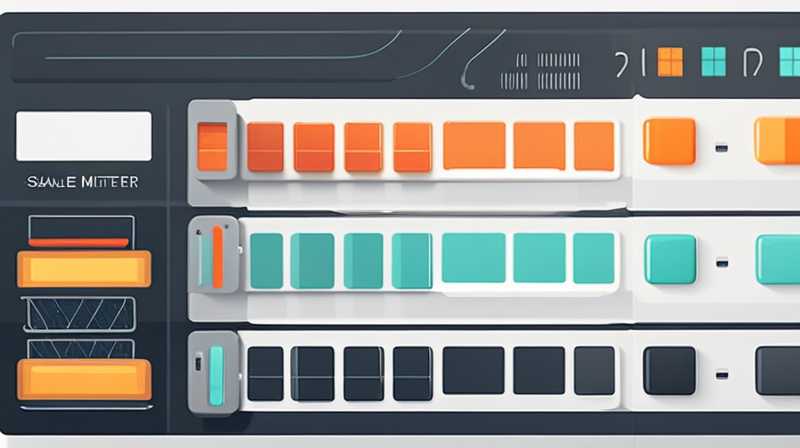 How much electricity can a 1 meter solar panel generate?