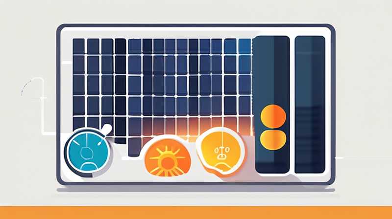 How many watts of solar energy is commonly used?