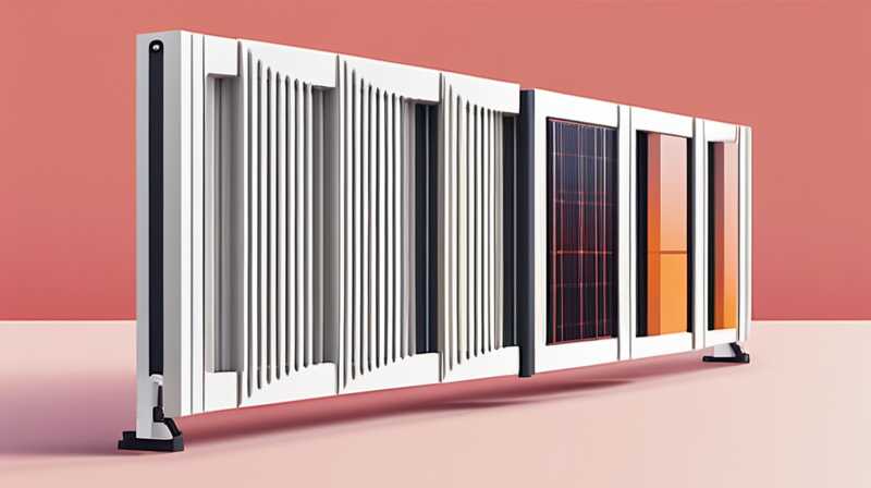 How to install solar radiators