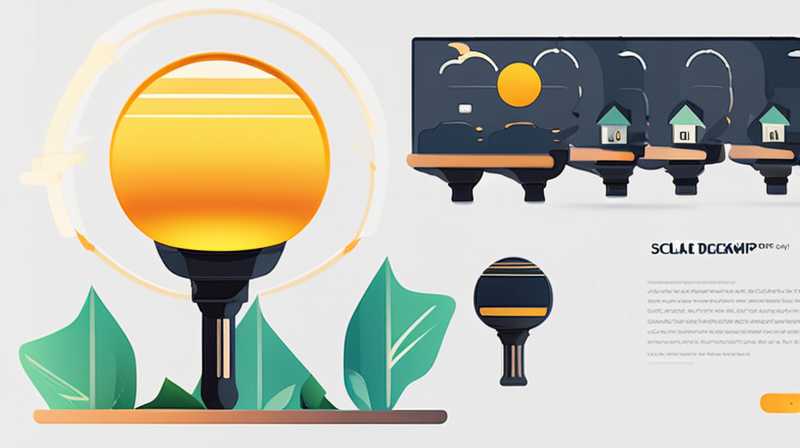 Does a solar desk lamp save electricity? How many watts?