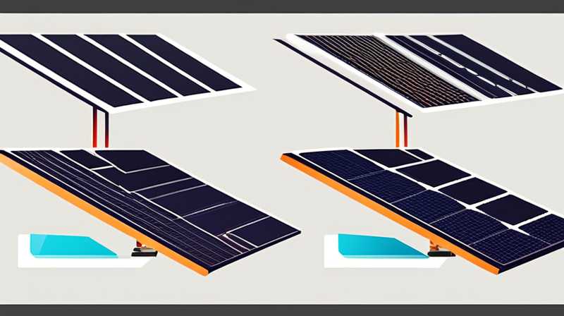 How to weld the back of solar panels