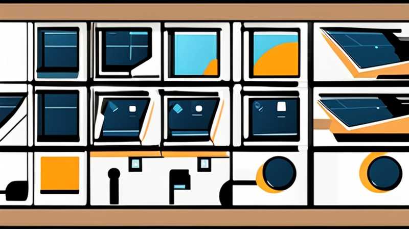 How to install solar flash panels