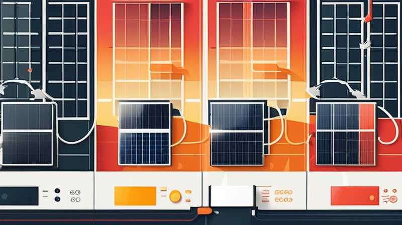 How to connect 4-wire solar panels to 2-wire solar panels