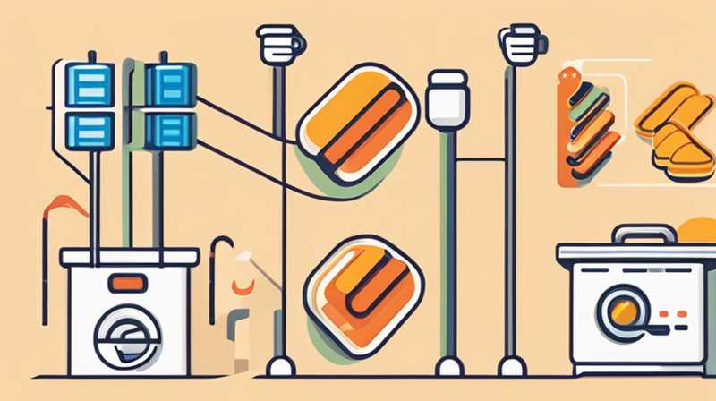 Cómo conectar el cable de alimentación de almacenamiento de energía solar