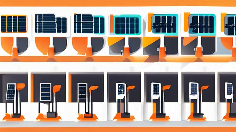 How to connect the large solar street light