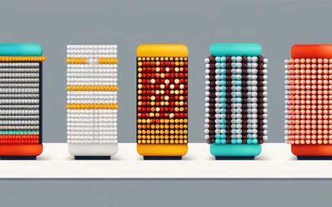 How many lamp beads are there in a 1 watt solar lamp