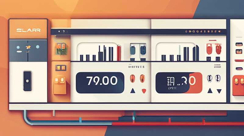 How to calculate electricity charges for solar grid connection