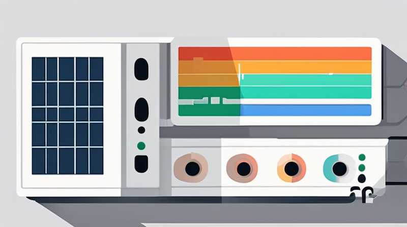 Weak current monitoring solar power supply how many volts